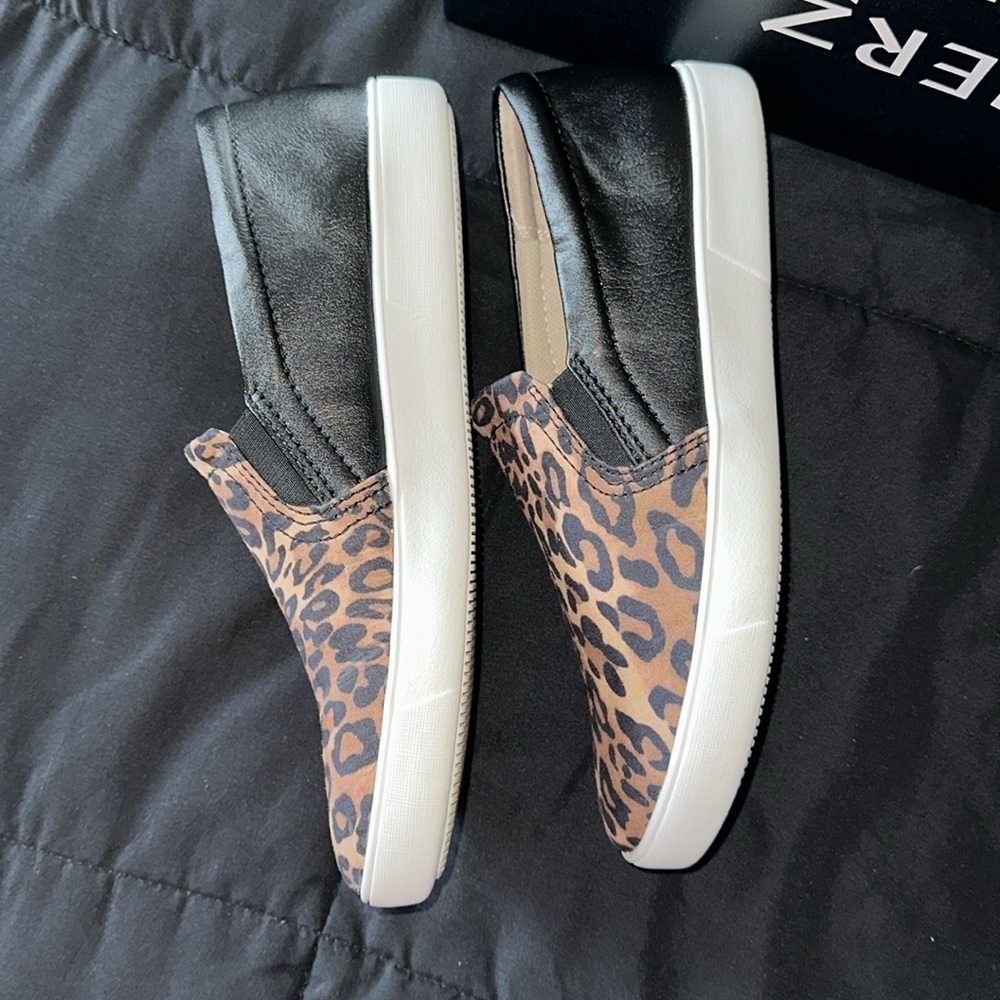 Cheetah Print Slip On Sneaker - Picture 9 of 11